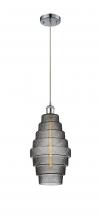 Innovations Lighting 516-1P-PC-G673-8 - Cascade - 1 Light - 8 inch - Polished Chrome - Cord hung - Mini Pendant