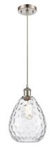 Innovations Lighting 516-1P-SN-G372-LED - Waverly - 1 Light - 8 inch - Brushed Satin Nickel - Cord hung - Mini Pendant