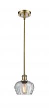 Innovations Lighting 516-1S-AB-G92-LED - Fenton - 1 Light - 7 inch - Antique Brass - Mini Pendant