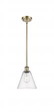 Innovations Lighting 516-1S-AB-GBC-84-LED - Berkshire - 1 Light - 8 inch - Antique Brass - Mini Pendant