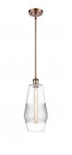 Innovations Lighting 516-1S-AC-G682-7-LED - Windham - 1 Light - 7 inch - Antique Copper - Mini Pendant