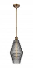 Innovations Lighting 516-1S-BB-G673-8 - Cascade - 1 Light - 8 inch - Brushed Brass - Mini Pendant