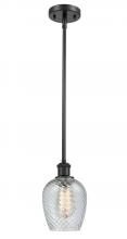 Innovations Lighting 516-1S-BK-G292-LED - Salina - 1 Light - 6 inch - Matte Black - Mini Pendant