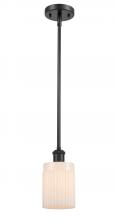 Innovations Lighting 516-1S-BK-G341-LED - Hadley - 1 Light - 5 inch - Matte Black - Mini Pendant