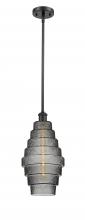 Innovations Lighting 516-1S-BK-G673-8 - Cascade - 1 Light - 8 inch - Matte Black - Mini Pendant