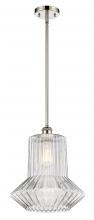 Innovations Lighting 516-1S-PN-G212-LED - Springwater - 1 Light - 12 inch - Polished Nickel - Mini Pendant