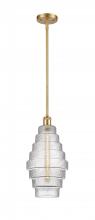 Innovations Lighting 516-1S-SG-G672-8 - Cascade - 1 Light - 8 inch - Satin Gold - Mini Pendant