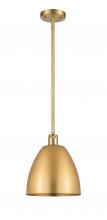 Innovations Lighting 516-1S-SG-MBD-9-SG-LED - Bristol - 1 Light - 9 inch - Satin Gold - Pendant