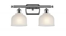 Innovations Lighting 516-2W-PC-G411-LED - Dayton - 2 Light - 16 inch - Polished Chrome - Bath Vanity Light