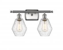 Innovations Lighting 516-2W-SN-G654-6-LED - Cindyrella - 2 Light - 16 inch - Brushed Satin Nickel - Bath Vanity Light