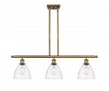 Innovations Lighting 516-3I-BB-GBD-752-LED - Bristol - 3 Light - 36 inch - Brushed Brass - Cord hung - Island Light