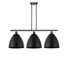 Innovations Lighting 516-3I-BK-MBD-12-BK-LED - Bristol - 3 Light - 39 inch - Matte Black - Cord hung - Island Light