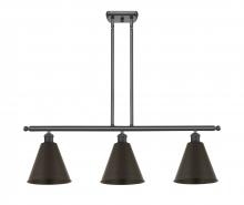 Innovations Lighting 516-3I-OB-MBC-8-OB-LED - Berkshire - 3 Light - 36 inch - Oil Rubbed Bronze - Cord hung - Island Light