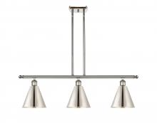 Innovations Lighting 516-3I-PN-MBC-8-PN-LED - Berkshire - 3 Light - 36 inch - Polished Nickel - Cord hung - Island Light