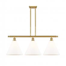 Innovations Lighting 516-3I-SG-GBC-121-LED - Berkshire - 3 Light - 39 inch - Satin Gold - Cord hung - Island Light