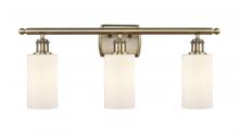 Innovations Lighting 516-3W-AB-G801-LED - Clymer - 3 Light - 24 inch - Antique Brass - Bath Vanity Light