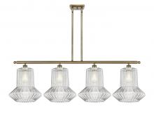 Innovations Lighting 516-4I-AB-G212-LED - Springwater - 4 Light - 50 inch - Antique Brass - Cord hung - Island Light