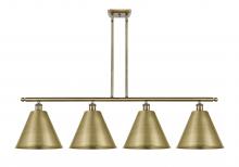 Innovations Lighting 516-4I-AB-MBC-12-AB-LED - Berkshire - 4 Light - 50 inch - Antique Brass - Cord hung - Island Light