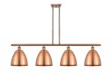 Innovations Lighting 516-4I-AC-MBD-9-AC-LED - Bristol - 4 Light - 48 inch - Antique Copper - Cord hung - Island Light