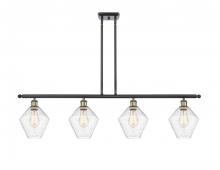 Innovations Lighting 516-4I-BAB-G654-8 - Cindyrella - 4 Light - 48 inch - Black Antique Brass - Cord hung - Island Light