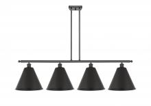 Innovations Lighting 516-4I-BK-MBC-12-BK-LED - Berkshire - 4 Light - 50 inch - Matte Black - Cord hung - Island Light