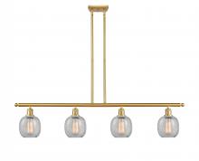 Innovations Lighting 516-4I-SG-G105-LED - Belfast - 4 Light - 48 inch - Satin Gold - Cord hung - Island Light