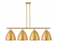 Innovations Lighting 516-4I-SG-MBD-12-SG-LED - Bristol - 4 Light - 50 inch - Satin Gold - Cord hung - Island Light