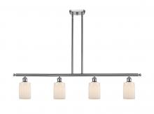 Innovations Lighting 516-4I-SN-G341-LED - Hadley - 4 Light - 48 inch - Brushed Satin Nickel - Cord hung - Island Light