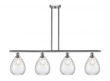 Innovations Lighting 516-4I-SN-G372-LED - Waverly - 4 Light - 48 inch - Brushed Satin Nickel - Cord hung - Island Light