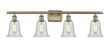 Innovations Lighting 516-4W-AB-G2812-LED - Hanover - 4 Light - 36 inch - Antique Brass - Bath Vanity Light