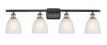 Innovations Lighting 516-4W-BAB-G381-LED - Castile - 4 Light - 36 inch - Black Antique Brass - Bath Vanity Light
