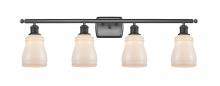Innovations Lighting 516-4W-BK-G391-LED - Ellery - 4 Light - 35 inch - Matte Black - Bath Vanity Light