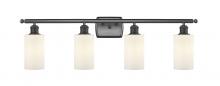 Innovations Lighting 516-4W-OB-G801-LED - Clymer - 4 Light - 34 inch - Oil Rubbed Bronze - Bath Vanity Light