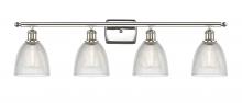 Innovations Lighting 516-4W-PN-G382-LED - Castile - 4 Light - 36 inch - Polished Nickel - Bath Vanity Light