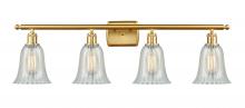 Innovations Lighting 516-4W-SG-G2811-LED - Hanover - 4 Light - 36 inch - Satin Gold - Bath Vanity Light