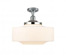 Innovations Lighting 517-1CH-PC-G691-16-LED - Bridgeton - 1 Light - 16 inch - Polished Chrome - Semi-Flush Mount