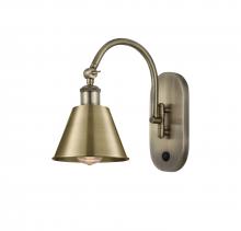Innovations Lighting 518-1W-AB-M8-LED - Smithfield - 1 Light - 7 inch - Antique Brass - Adjustable Swing Arm