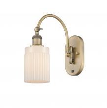 Innovations Lighting 518-1W-BB-G341-LED - Hadley - 1 Light - 5 inch - Brushed Brass - Adjustable Swing Arm