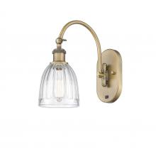 Innovations Lighting 518-1W-BB-G442-LED - Brookfield - 1 Light - 6 inch - Brushed Brass - Adjustable Swing Arm