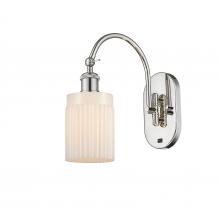 Innovations Lighting 518-1W-PN-G341-LED - Hadley - 1 Light - 5 inch - Polished Nickel - Adjustable Swing Arm
