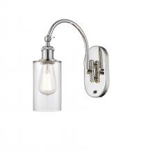 Innovations Lighting 518-1W-PN-G802-LED - Clymer - 1 Light - 4 inch - Polished Nickel - Adjustable Swing Arm