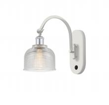 Innovations Lighting 518-1W-WPC-G412-LED - Dayton - 1 Light - 6 inch - White Polished Chrome - Adjustable Swing Arm