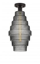 Innovations Lighting 616-1F-OB-G673-8 - Cascade - 1 Light - 8 inch - Oil Rubbed Bronze - Semi-Flush Mount