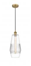 Innovations Lighting 616-1P-BB-G682-7-LED - Windham - 1 Light - 7 inch - Brushed Brass - Cord hung - Mini Pendant