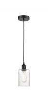 Innovations Lighting 616-1P-BK-G342-LED - Hadley - 1 Light - 5 inch - Matte Black - Cord hung - Mini Pendant