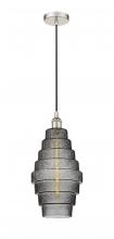 Innovations Lighting 616-1P-PN-G673-8-LED - Cascade - 1 Light - 8 inch - Polished Nickel - Cord hung - Mini Pendant