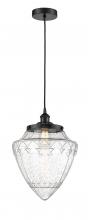 Innovations Lighting 616-1PH-BK-G664-12-LED - Bullet - 1 Light - 12 inch - Matte Black - Cord hung - Mini Pendant