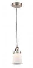 Innovations Lighting 616-1PH-SN-G181S-LED - Canton - 1 Light - 5 inch - Brushed Satin Nickel - Cord hung - Mini Pendant