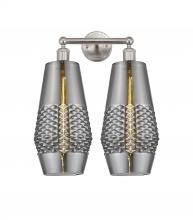 Innovations Lighting 616-2W-SN-G683-7 - Windham - 2 Light - 16 inch - Satin Nickel - Bath Vanity Light