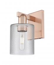 Innovations Lighting 716-1W-AC-G112 - Cobbleskill - 1 Light - 5 inch - Antique Copper - Sconce